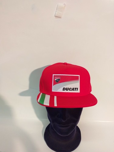 Cappellino Ducati Corse Originale regolabile cotone Visiera piatta | eBay