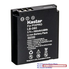 Kastar Battery Pack Replacement for Kodak LB-080  Kodak PlaySport Zx5, SP1-YL3