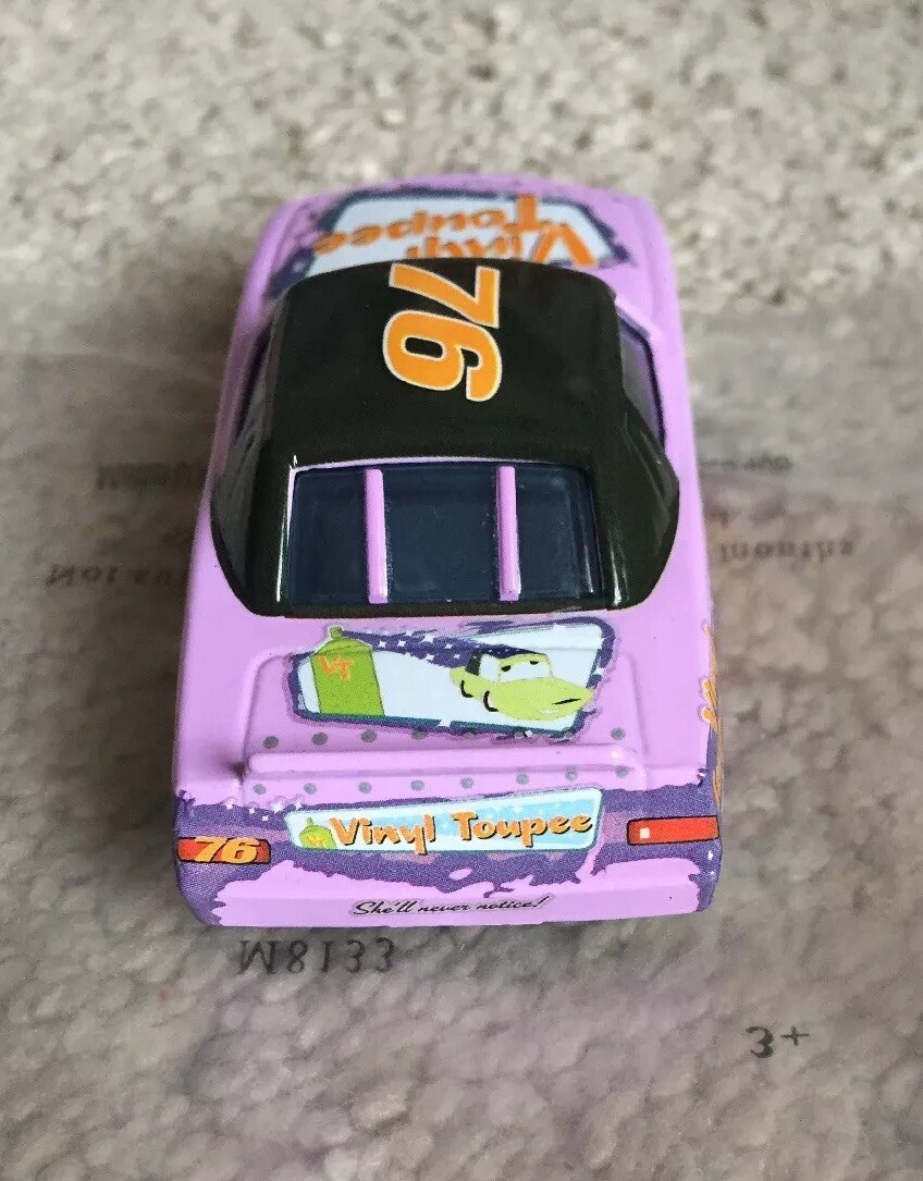 マテル　カーズ　ビニールトーピー　Vinyl Toupee Racing 76 Disney Pixar Cars Crusty Rotor #76 Vinyl Toupee Piston Cup