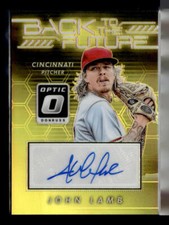 (3961) 2017 Optic John Lamb Back to the Future Signatures Gold #/10 Auto