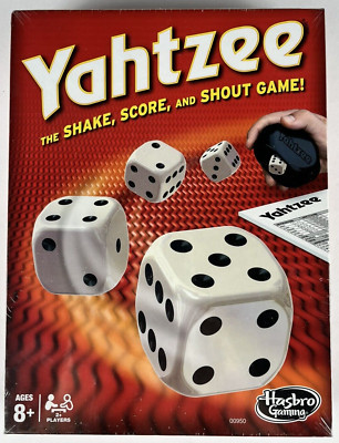 ''Yahtzee'', Classic Hasbro Dice Board Game - BRAND NEW SEALED BOX