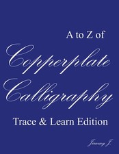 ASK A to Z of Copperplate calligraphy | Trace & Learn Edition | Best Gift: Lear