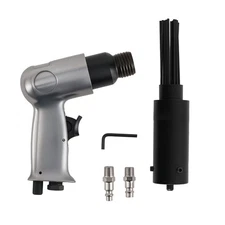 19 Needle Air Pneumatic Scaler Pistol Grip Rust Paint Slag Corrosion Remove Tool