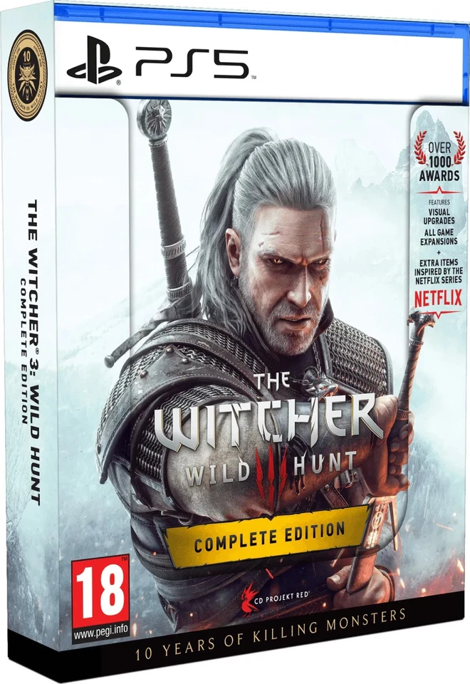 The Witcher 3: Wild Hunt Complete Edition (PS5, 2023)