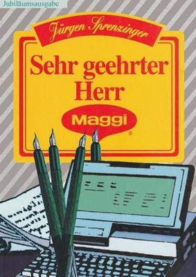 Sehr geehrter Herr Maggi: DE
