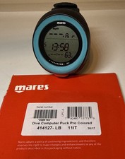 Ordinateur de plongée Mares Puck Pro bleu, très bon état, fonctionne