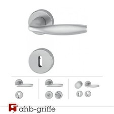 Hoppe Türgriff New York Rosette Alu natur F1 Türdrücker Türklinke BB PZ WC WE