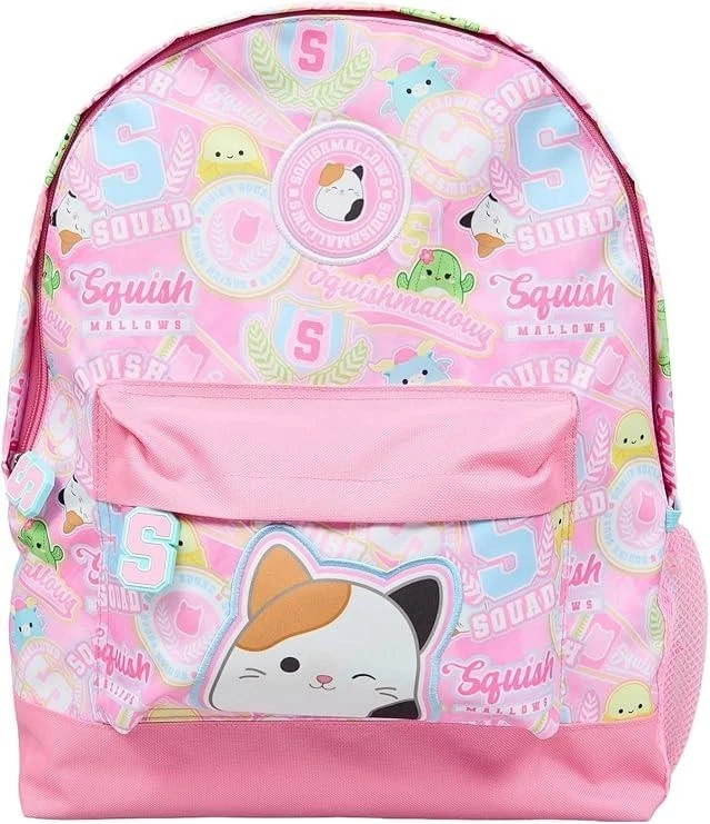 Kinder Squishmallows Enstone Varsity Roxy Rucksack offiziell lizenziert Rucksack