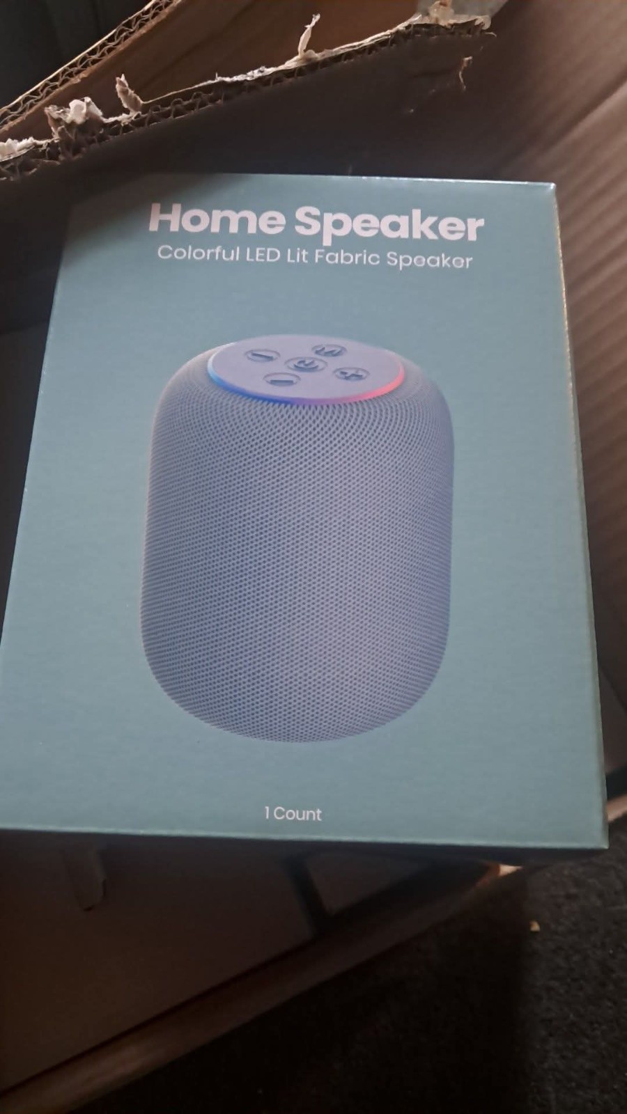 New Bluetooth Led Light Up Portable Speaker Nice Sound Nib Free Shipping