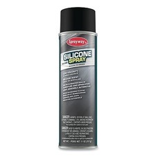 Silicone Spray, 20 oz Aerosol Can Sprayway SW945 Colorless
