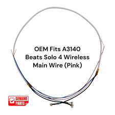 Genuine Beats Solo 4 Wireless Main Internal Wire Assembly A3140 Pink   Parts