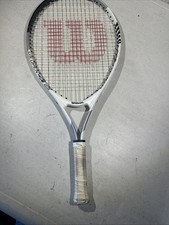 WILSON US Open 23" Junior Tennis Racquet Black White WRT22090U 3 5/8" grip