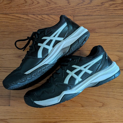 ASICS Gel-Dedicate 7 Women's Tennis Shoes Black/White US 8