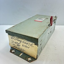 WESTINGHOUSE HFN361 Heavy Duty Safety Switch 30 Amp 600VAC
