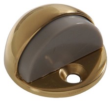 Hardware Essentials 851336 Low Dome Floor Door Stops Brass 1/4"-3/4",
