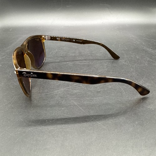 Ray Ban Sunglasses RB4147 710/57 Tortoise Square Made in Italy *FRAMES ONLY R-52 - Picture 4 of 12