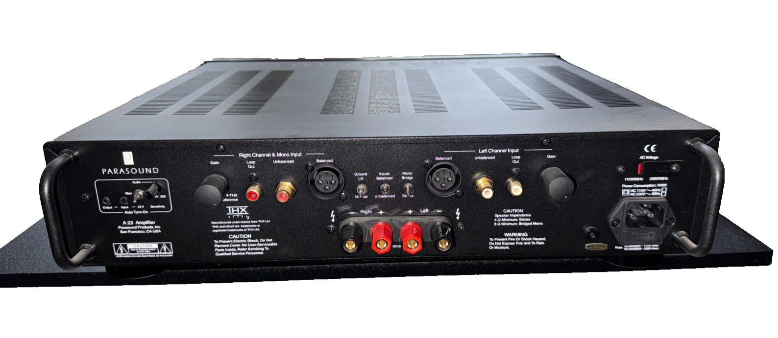 Parasound Halo A23 THX Certified Stereo Power Amplifier