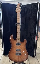 Ernie Ball Music Man Sabre HH Trem With Case - Cobra Burst