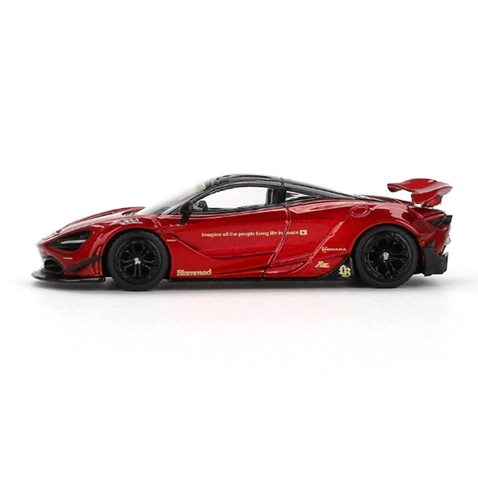 Mini GT 1:64 McLaren 720S LB-Works - Gem Red Diecast Model Car MGT00828-1H Foto 3 de 4