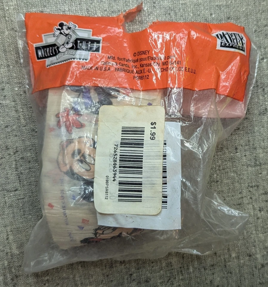 Винтажные открытые вещи Mickey's для детей стример из крепированной бумаги для поздравления с днем рождения вечеринки - Изображение 2 из 4