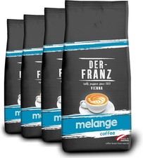 Der-Franz Melange Coffee, whole bean, 4 x 1000 g 17.16 per kilo