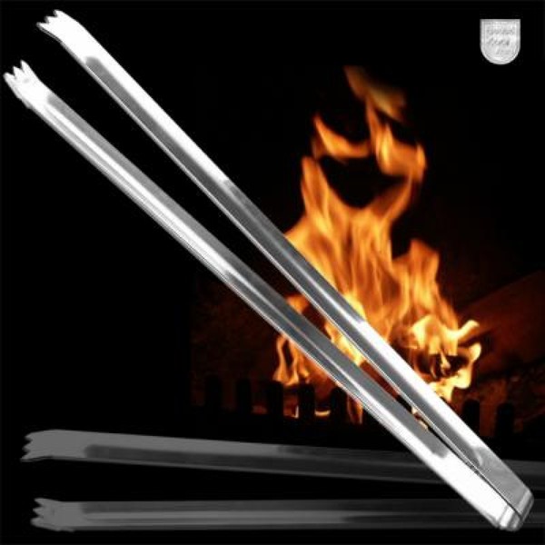 Schneider Grillzange Aus Edelstahl 40 Cm Lang Grillwerkzeug-image