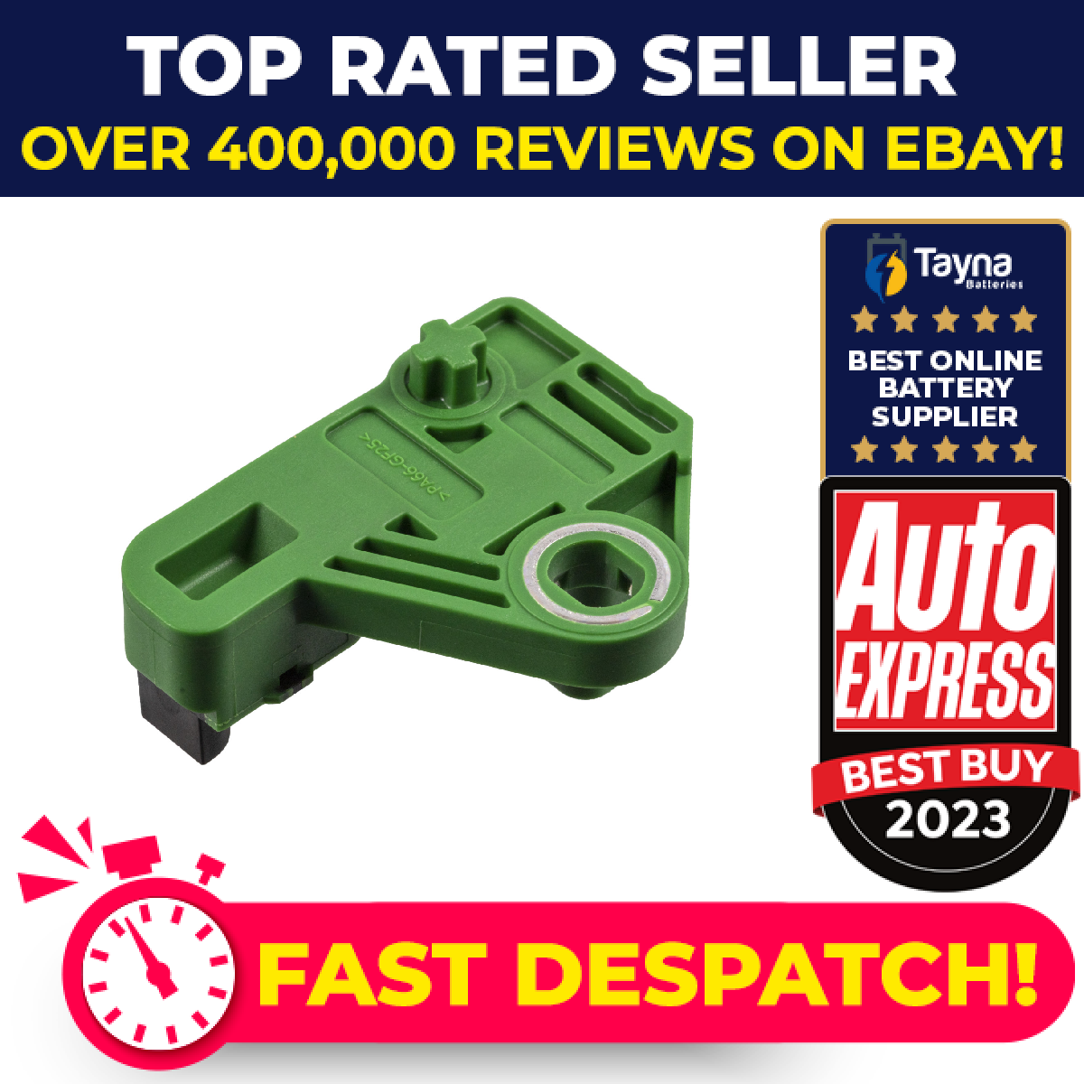 RPM / Crankshaft Sensor fits PEUGEOT 2008 MK1 1.5D 1.6D 2014 on 9677539480 Febi