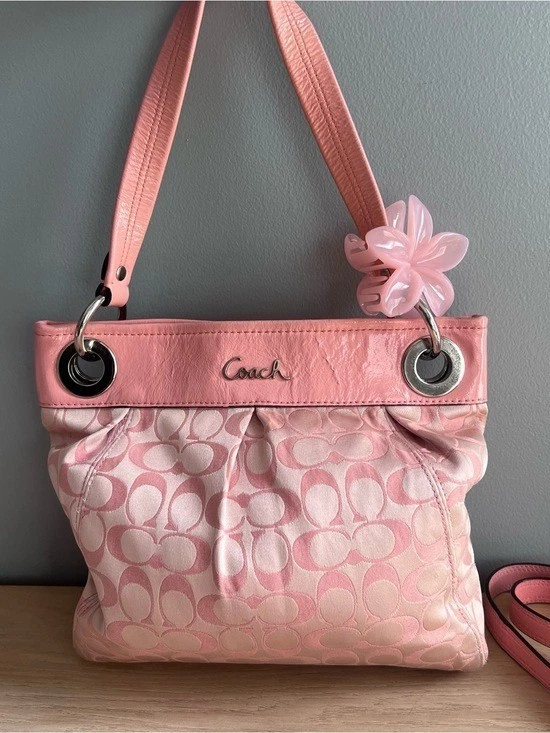 Coach ピンク ショルダーバッグ バッグ & ハンドバッグ 女性用 | eBay