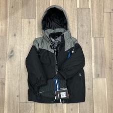 Gerry Youth Boys Jacket 3 in 1 Youth Systems Jacket With Beanie BLACK - XS 5/6 