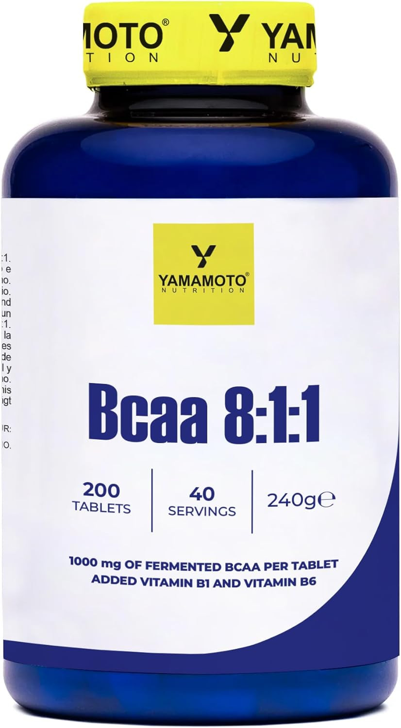 BCAA 8:1:1 Integratore Aminoacidi con Vitamine - Acquista Online