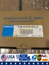 cx/New OMRON R7M-A20030-BS1-D Servo Motor Warranty One Year
