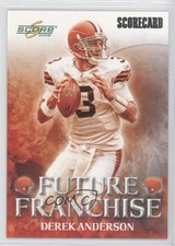 2008 Score Future Franchise Scorecard 88/999 Derek Anderson #15 0b5
