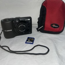 Canon PowerShot A1300 HD 16MP Digital Camera 5x Zoom Black, 8GB Card W/ Case