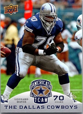 2009 Upper Deck America's Team #11 Leonard Davis