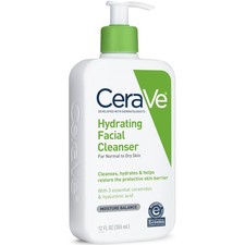 Cerave Hydrating Facial Cleanser 12 Ounce Each