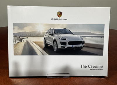 PORSCHE CAYENNE S SE-HYBRID GTS TURBO TURBO S PRESTIGE BROCHURE USA EDITION 2016