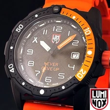 Luminox Analog Quartz Men Super Rare Men'S Watch For Men Fashionable Orange Vint