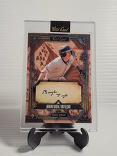 2024 Wild Card 5 Card Draw Brayden Taylor Auto 2/2 Rays!