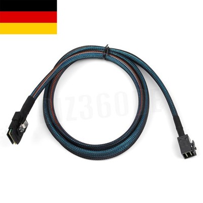 Internal MiniSAS Cable SFF8643 to SFF8087 Connectors 12Gbps Data Transfer Cord