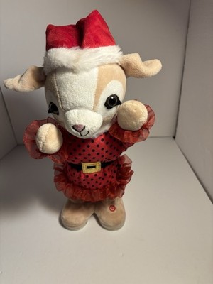 Christmas Dancing Goat by Gemmy ind. Dances and sings to If you believe in Magic