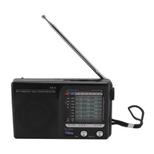 Portable Multi Band Radio FM MW SW Multifunction Portable Mini Elderly Emergency