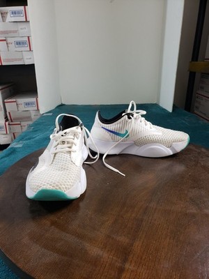 Nike Superrep Go Size 7 Womens White Running Cushion Gym Training CJ0860-120