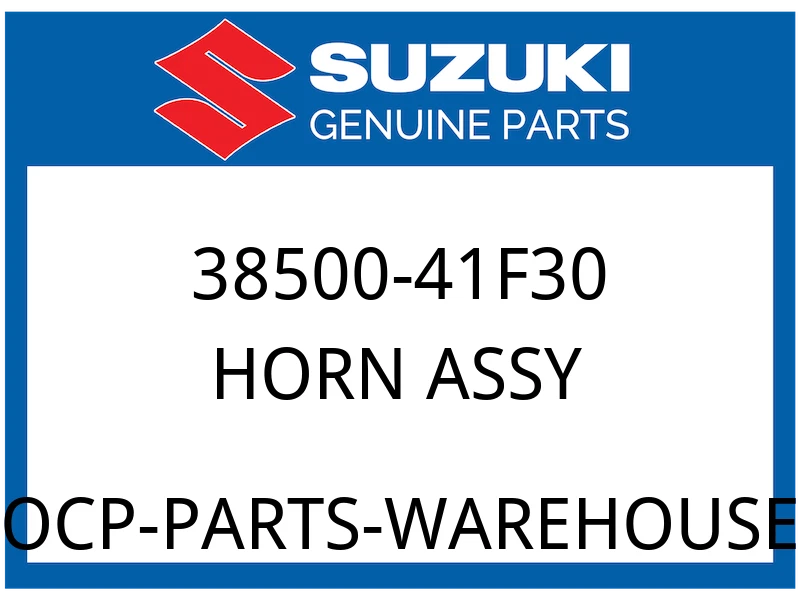 Suzuki OEM Part 38500-41F30 HORN ASSY