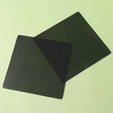 2 Pcs PVC Square Computer Mesh Cover for Chassis Fan 14x14cm