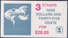ETATS-UNIS:  Carnet n°C.1491 **, oiseau, aigle  (cote 125€)
