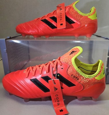  Adidas Men's Solar Red/Core Black COPA 18.1 FG Rare FIFA Edition Soccer Cleats 
