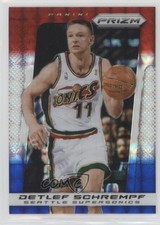 2013-14 Panini Prizm Red White & Blue Mosaic Prizm Detlef Schrempf #217 2u3