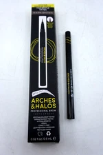 Arches and Halos Fine Bristle Tip Pen - Eyebrow Pencils for Women - Warm Brown