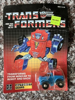 Transformers G1 Gears Autobot 1984 MOC
