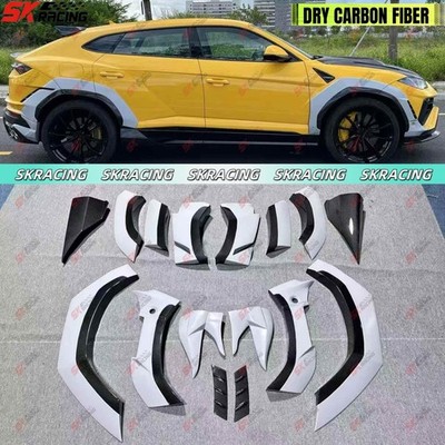 Dry Carbon/Wet Carbon Fiber Flare Wheel Arch Cover Fits Lamborghini URUS S 23-25
